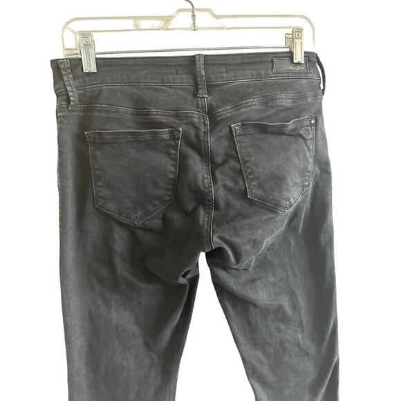 MAVI Gold 'Adriana Ankle' Mid-Rise Super Skinny Black Jeans - 28 - Picture 9 of 14